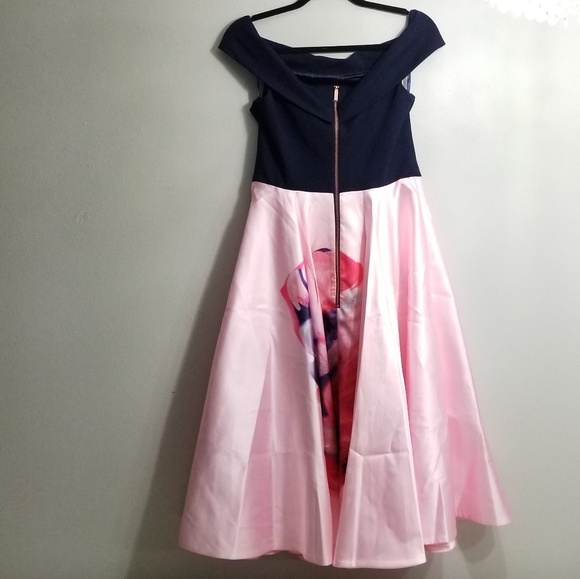 🍒NWT🍒 TED BAKER OFF SHOULDER COSMIC BLOOM - Picture 5 of 7